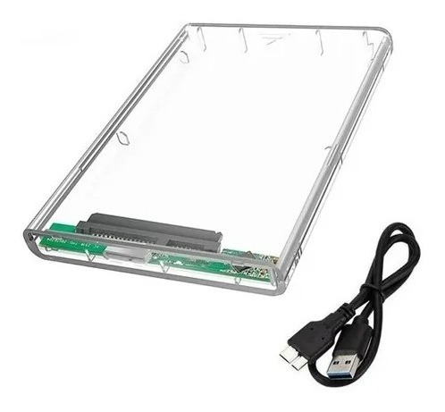 Encapsulador De Disco Duro 2.5 Hdd Transparente Seisa *itech