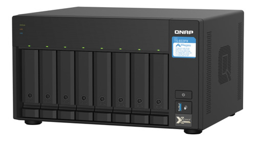 externo Qnap TS-832PX-4G 4GB negro