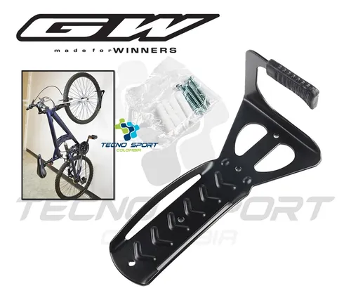 Gancho Reforzado Colgar Bicicleta Pared Soporte X 2 Unidades