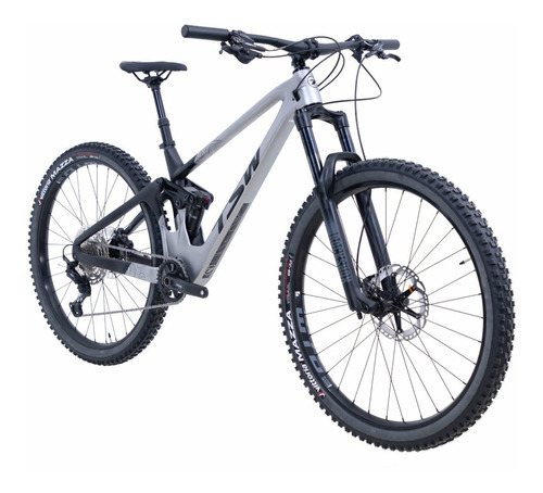 Bicicleta Aro 29 Tsw All Quest 12v Shimano Deore Xt Carbono Cor Cinza Tamanho do quadro 17,5