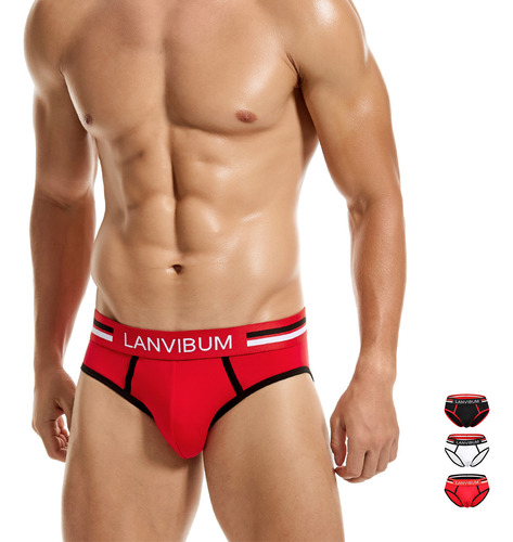 Briefs Hombre 3 Pzs Boxer Trusas Calzones Corto Arjen Kroos