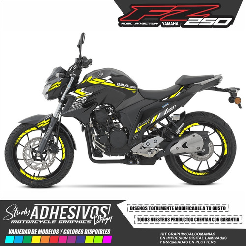 Calcomanias Yamaha Fz 25 Personalizadas Kit De Stickers