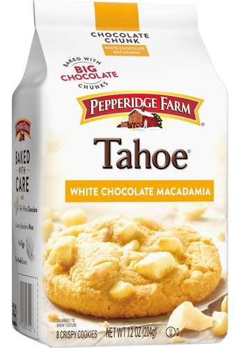 Galletas Pepperidge Con Chispas Chocolate Blanco Y Macadamia