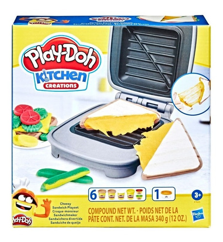 Masas Play Doh Sandwichera Divertida - Vamos A Jugar