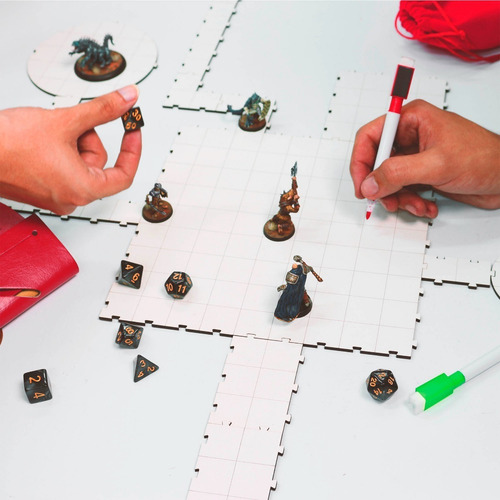 Grid Riscável Para Rpg E Wargame