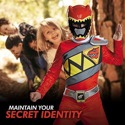 Disfraz De Power Rangers Rojo Para Niño. Traje De Power Ran