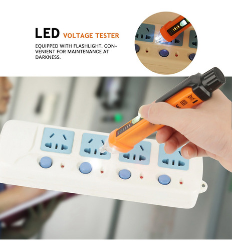 Probar De Voltaje Led Peakmeter Pm8908c Ncv Detector Pen