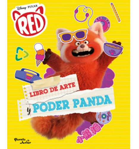 Red. Libro De Arte Y Poder Panda, De Disney. Editorial Planeta Junior, Tapa Blanda En Español, 2022