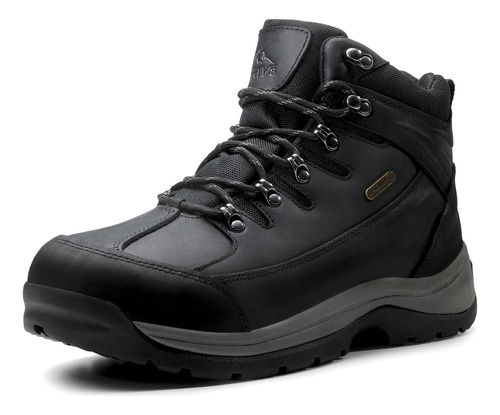 Nortiv 8 Hombres Cuero Impermeable Botas D B0832kckwh_080424