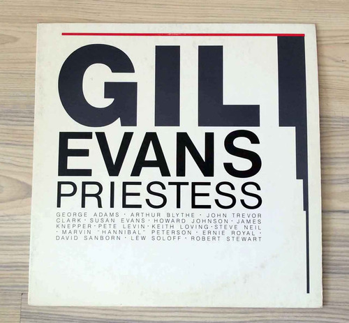 Vinilo Gil Evans - Priestess (1ª Ed. Japón, 1983)