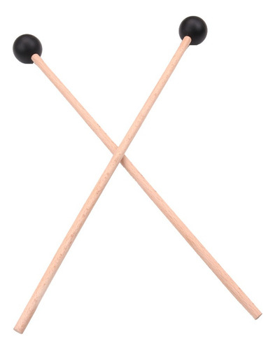 * 2 Piezas Glockenspiel Xilófono Marimba Mazo Baquetas Para