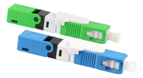 Conector Rápido Sc/apc, Sc/upc Fibra Óptica Robocop 10 Uds.
