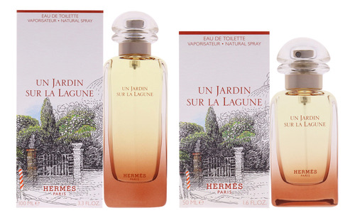 Perfume Hermes Un Jardin Sur La Lagune 100ml Edt 2pc Kit Uni