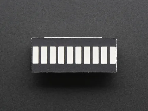 Display Barra Led 10 Segmentos Rojo