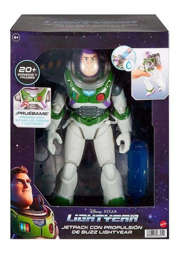 Figura De Acción Buzz Lightyear Jetpack Propulsión Sonidos