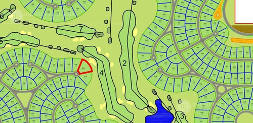 Imagen 1 de 10 de Lote Al Golf De 1577m2 - Haras Santa Maria