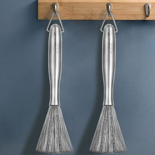Plato Doméstico De Acero L Convenient Dishes Home Brush 3023