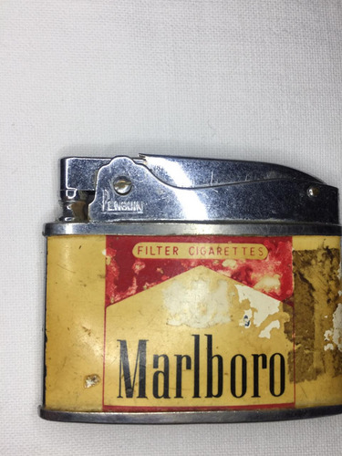 Encendedor Penguin Marlboro Japan Highqualityver Descripcion (Usado)