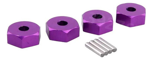 Sextavado Jogo 12mm Roxo 1/10 Aluminio 5mm Esp Automodelo