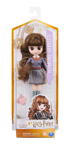 Muñeca Articulada Hermione 20 Centímetros Harry Potter.