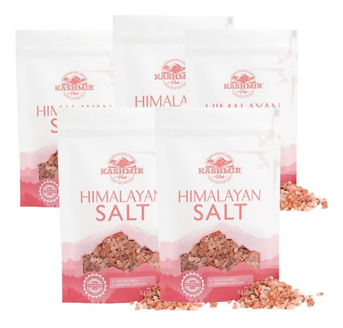 Sal De Roca La Salt Co Cachemira 2.2 Libras Sal Gruesa Del