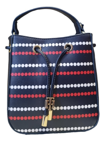 Bolsa Bucket Marino Strap Original Tommy Hilfiger