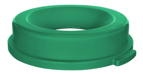 Tapa Embudo Para Bote De Basura Toff 120l Color Verde