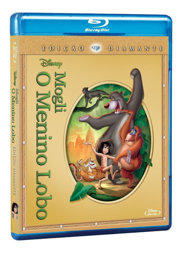 Mogli O Menino Lobo - Blu-ray - Edição Diamante - Disney