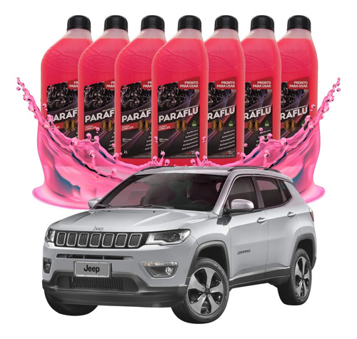Kit Aditivo Radiador Paraflu Jeep Compass 2.0 2019 2020 2021