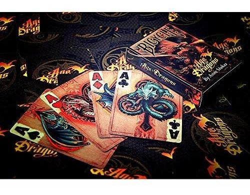 Bicicleta Anne Stokes Edad De Dragones Jugando A Las Cartas