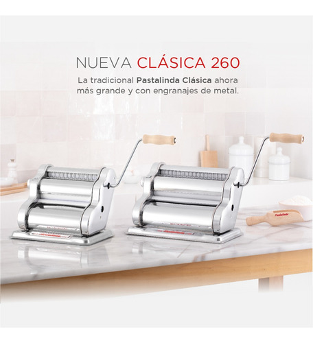Imagen 9 de 9 de Pastalinda Máquina Clásica 200 Cromada