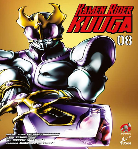 Kamen Rider Kuuga V08, De V08. Editorial Titan Manga En Inglés, 2024