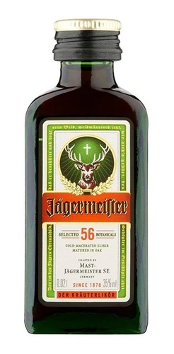 Mini Licor Jagermeister 20 Ml