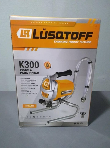 Pistola Equipo Para Pintar Lusqtoff Airless 1500 Rpm K300