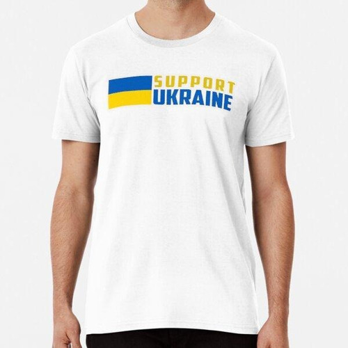 Remera Apoye A Ucrania - Camisetas Con Calcomanías - Detenga