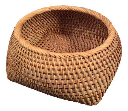 Cesta De Almacenamiento De Ratán, Cesta De Mimbre, L