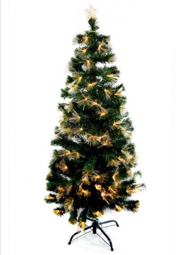Árbol De Navidad Fibra Optica 1.50 Mts