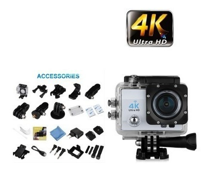 Camara Go Pro Acción 4k 16 Mp Wifi Acuatico Deportes Videos