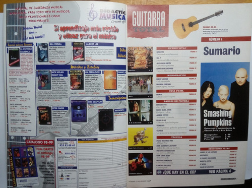 Revista Guitarra Total Número 7 Con Cd (Usado)