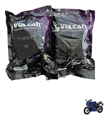 Par Pneu Maggion 120/90-17 + 90/90-21 +2 Camaras Falcon