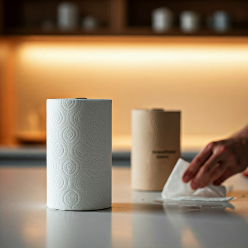 Papel Toalha Cozinha Santepel Folha Dupla 6 Rolos - 360 Fls