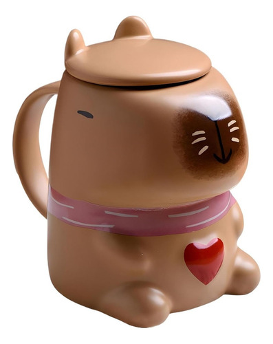 W Capibara Taza Para Cafe, Capibara De Corazón Tazas Regalos