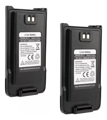 Batería Para Walkie-talkie Baofeng Uv-9r Plus