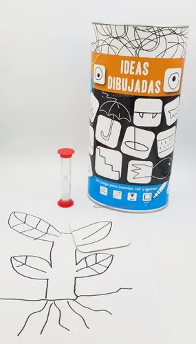 Ideas Dibujadas Juego Para Inventar Y Pensar 48 Fichas Jc