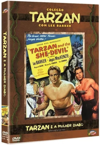 Tarzan E A Mulher Diabo - Dvd - Lex Barker - Joyce Mackenzie