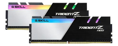 Memoria RAM Trident Z Neo RGB gamer 64GB 2 G.Skill F4-3600C18D-64GTZN