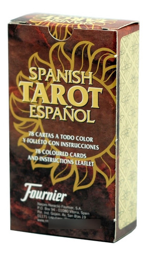 Imagen 2 de 2 de Baraja Tarot Español 78 Cartas Spanish Original