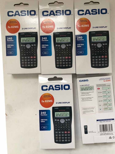 Calculadora Científica 100%original Casio Fx-82-ms.nuevas