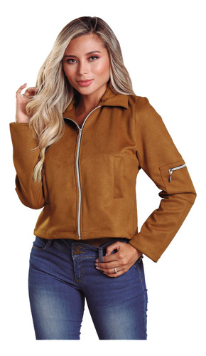 Abrigo Chaqueta De Moda Elegante Para Mujer 9229 Tej