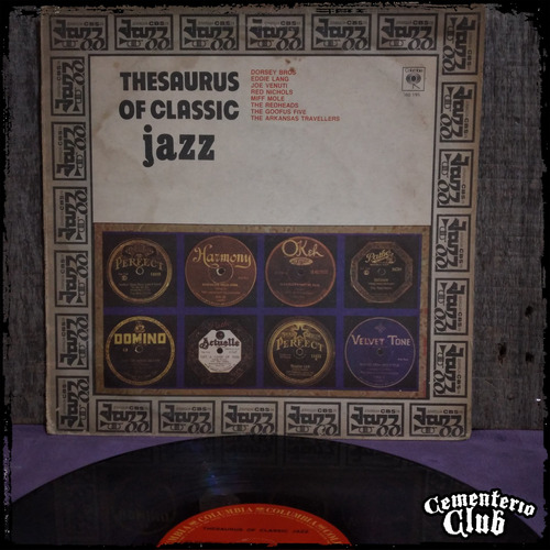 Thesaurus Of Classic Jazz - Ed Arg 1982 Vinilo Lp